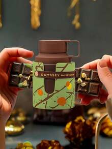 Lattafa Perfumes ARAB PERFUME- Odyssey DUBAI CHOCOLAT-Fresh Floral-Fruity Perfume - Perfect For Spring And Summer, Light And Natural - Ideal Gift For Father's Day Fresh And Light Aroma, Ideal For Daily Use, Intense And Addictive Fragrance With Vibrant Notes, Long-Lasting Perfume For Special Occasions, Soft Fragrance That Adapts To Any Time Of Day, Formulated With High Quality Ingredients And Essential Oils, Elegant And Minimalist Packaging, Perfect For A Gift, Iconic Bottle With Handcrafted Details, Competitive Prices Online, Perfect For Christmas, Valentine's Day, New Year's Gift, Ideal For Going Out, For A Romantic Dinner, For An Exclusive Date - Oriental Vanilla - View 4