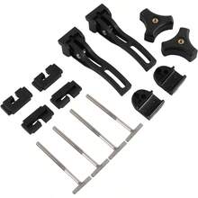 - Kit de repuesto y accesorios para camioneta rgida de triple pliegue y cudruple, incluye tuerca, tornillo en y abrazadera de cubierta de tonneau, 2 abrazaderas traseras - 2x Abrazadera trasera - Ver 1