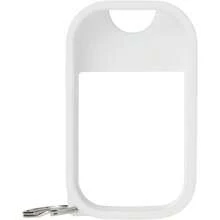 Touchland Hand Sanitizer Mist Case 30 Ml. Protective And Stylish Hand Sanitizer Spray Accessory Silicone Case With Keyring Icy White