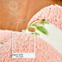 Rose Floral Area Rug - 17.71"X49.21" Super Soft Non-Slip Bath Mat, Absorbent Floral Runner For Bathroom, Bedroom, Kitchen, And Living Room Decor (Pink Or Green) - Màu hồng xinh xắn - Xem 4