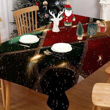 1/20 pièces Nappe de Noël, Nappe à motif à carreaux colorés classiques, Thème joyeux, Décoration de Noël, Convient pour les restaurants, les cuisines, les fêtes de vacances, Parfait pour la décoration de la maison
