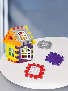 10/88pcs Building Blocks Set - Children's Construction Toy Set - Interlocking Bricks - Educational Skill Development Toy Set, Basic DIY Assembly Toy, Birthday Gift, Kindergarten Toy, Christmas Gift, Travel Toy, Kids Toy - Multicolor - View 7