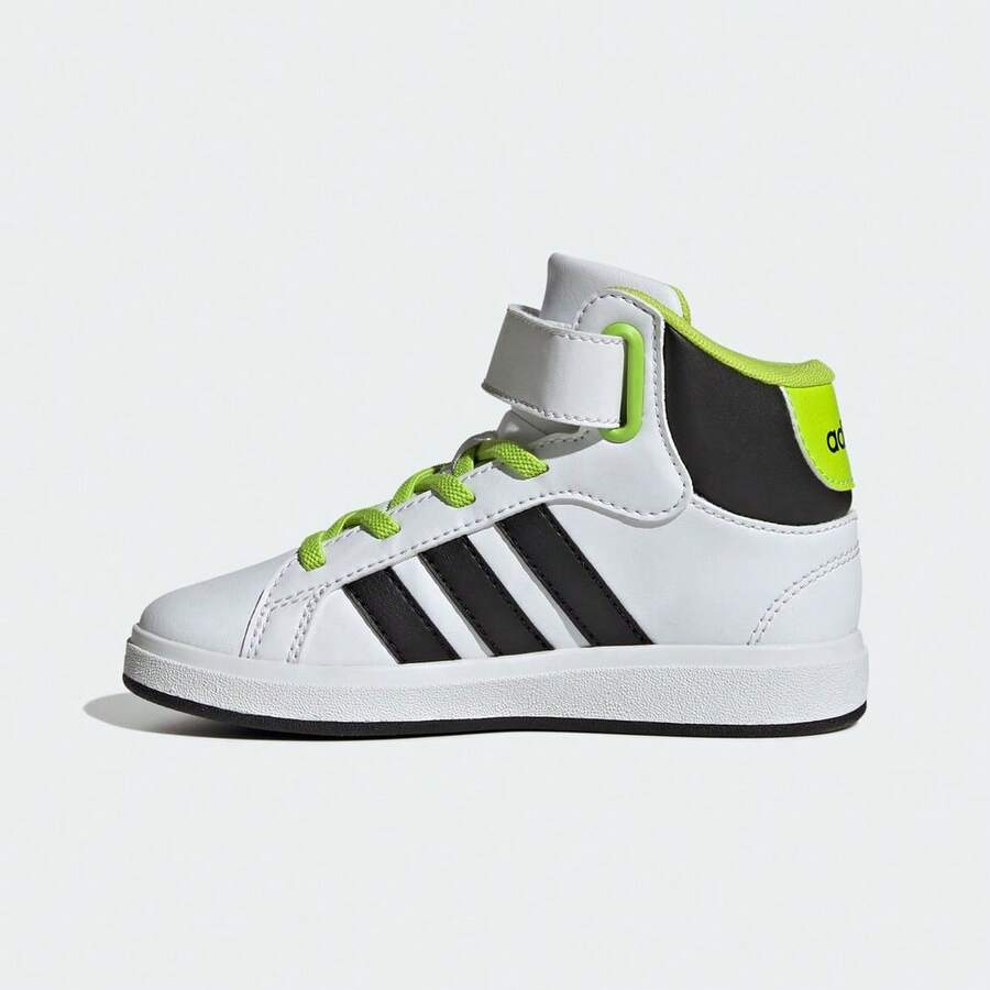 Adidas 男小童GRAND COURT MID K兒童運動鞋JR0802 - 白色 - 查看 1