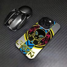 Funda de teléfono Rapper JuL C'est Pas Des Lol para 17 16 15 14 13 12 11 Pro Max Plus, cubierta mate a prueba de golpes tipo caramelo - Negro-2G602 - Ver 10