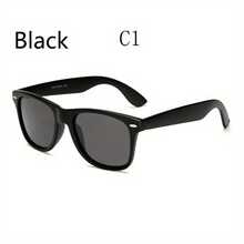 New Classic Polarized Fashion Square Sunglasses For Men And Women - C1 - 查看 6
