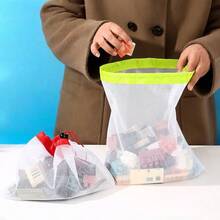 WholeNight 3/5/10 Pcs Toy Storage Bags, Reusable Mesh Bags And Large Clear Toy Storage Bags With Drawstring, Toy Organizer Bags For Kids Puzzle Building Blocks Balls And Dolls, Produce Bags For Fruits, Vegetable Love Valentine - Multicolor - View 15