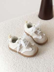 1 Pair Spring/Summer Soft Bottom Low-Top Casual Shoes, Breathable Mesh Toddler/Little Kid Shoes