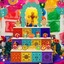 Dia Los Muertos Dia Los Muertos Ofrenda Altar Room