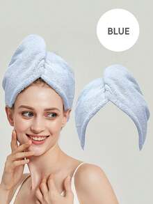 1 pezzo Fascia per capelli in fibra ultrasottile, fascia per capelli bagnati, asciugamano per capelli asciutti, adatta per donne con capelli ricci per prevenire l'effetto crespo (blu, grigio, rosa) - Cuffia per capelli asciutti, Capelli, Viaggio, Prodotti per capelli, Accessori per capelli, Articoli per capelli, Barbiere, Accessori da barbiere, Barberia, Attrezzatura per parrucchieri