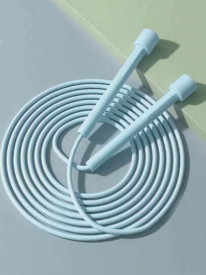 Adjustable Jump Rope, Unisex, Suitable For Aerobic Fitness, Gym Workout, Made Of PVC With Plastic Handles, Lightweight & Fast For Outdoor Fitness, Sports Training And Competition