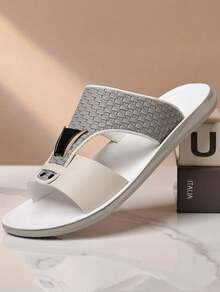 Men's Household Sandals, Fashionable And Simple Beach Shoes, Cool Soled And Thin Soled Durable Sports And Leisure Sandals, Men's Slippers