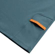 Under Armour 男士长袖T恤，质地柔软，休闲穿着，训练服，日常户外旅行运动上衣 - 藍色 - 查看 5