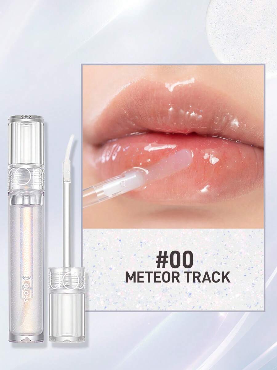 Rom&nd Romand GLASTING WATER GLOSS Shimmering Coloring | Long-Lasting Non-Greasy | Lightweight Lip Gloss,4.3g/0.15oz - 00 METEOR TRACK - 查看 1