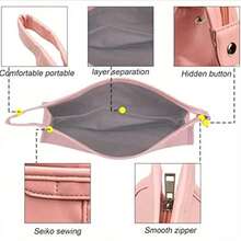 Waterproof Carrying Case For  Styler & Shark Flexstyle Hair Dryers | Multi-Color Options | Sleek, Durable Travel Organizer With Secure Closure | Portable And Protective Design - màu đen - Xem 3