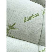 Cooling Bamboo Mattress Topper Pad With Pillow - Extra Thick Quilted, Breathable Hotel Quality, Deep Pocket Fits 8-21 Inch Mattress, Machine Washable, Geometric Pattern - Green - View 3