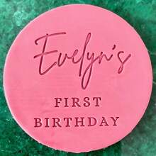 Customized Text Cake Decorations, DIY Cutting Molds, Frosting Cake Templates, Wedding Clay Fondant Embossing Tools, Name Cake Molds, Handmade Cookie Embossing Stamps