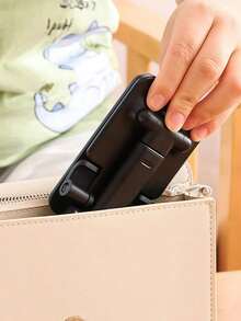 1pc Multi-Function Phone Stand, Desktop/Bedside/TV Viewing/Foldable Portable Tablet Live Streaming Holder - Multicolor - View 11