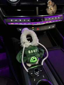 1pc-Universal Car Gear Shift Cover Hoodie, Fashionable Mini Hooded Sweatshirt For Auto Gear Stick Shifter Knob, Interior Accessories Decor - 彩色 - 查看 4