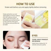 Zeesea Double Layer Eye And Lip Makeup Remover, Removes Waterproof Makeup 80ml - Clear - View 8