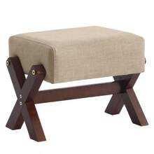 Small Footstool Shoe Changing Stool Padded Foot Rest Stool Entryway Living Room~ - Multicolor - View 3