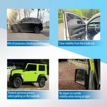 PreCut Window Film For Forester 2003-2008 UV-IR Blocking Two Ply Car Window Film Tint Enhances Privacy & Comfort, Easy Installation-Front Side Windows