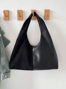 Stylish Viral 2025 Large Capacity Handbag, New Design Underarm Fashion Vintage Casual Commuter Tote Bag