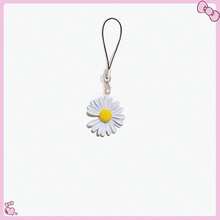 Delicado Enfeite de Telefone Flor de Margarida 3D, Alça de Telefone, Decoração de Mochila, Pingente de Bolsa Transversal. Presente Requintado para Amigos, Decoração para Bolsas, Unidades USB