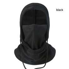 1pc Thick Thermal Lined Men's Scarf - Heavy Duty Windproof Warm Neck Gaiter, Breathable Polyester Knit Fabric, Suitable For Cycling, Outdoor Activities, Skiing, Motorcycle Riding - Versatile Design: Scarf/Neck Warmer/Balaclava 3-In-1 Multi-Functional, Suitable For Winter