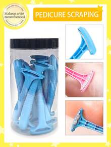 15/6/3/1pcs Foot Callus Remover Kit, Includes Callus Shaver, Storage Bag, Organizer Box And Container, Foot Care Tools, Dead Skin Removal, Foot Grinder, Ideal Gift - Pink - View 14