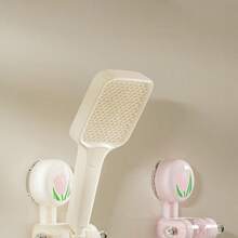 Support de douche à ventouse pour salle de bain, base fixe sans perçage, support mural réglable pour pomme de douche