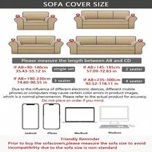 1PC High Elastic Sofa Cover Suitable For 1/2/3/4 Seat Jacquard Skirt Sofa Cover Cat Claw Proof Easy To Clean Machine Washable Sofa Protector Suitable For Bedroom Office Living Room Home Decoration All-Inclusive Sofa Cover Valentine's Day Gifts Valentine's Day Decorations - Màu Đỏ Sâu - Xem 3