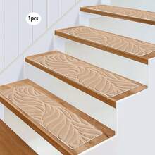 1/7/15 szt. antypoślizgowa mata na schody z samoprzylepnym spodem, antypoślizgowa mata na schody, dywan, schody, dywan, stopnie, antypoślizgowy klej, zmywalna i wielokrotnego użytku, dla osób starszych i zwierząt domowych, dekoracyjne nakładki na schody na każdą porę roku, zimowe ocieplające maty na schody, zapobiegające poślizgowi zwierząt domowych i osób starszych, dekoracyjne wymiary schodów: 20*76 cm / 7,9*29,9 cala - 55*19 cm / 21,65*7,5 cala