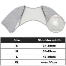 Adjustable Double Shoulder Compression Support Strap Sports Shoulder And Back Protection Belt Breathable And Warm Suitable For Home Use And Sports Double Support