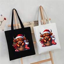 3 قطع/4 قطع/3 قطع من ملصقات الأبقار الهضبية البنية والصفراء في أوعية ذات موضوع عيد الميلاد، رقع ملابس DIY قابلة للغسيل، ملصقات نقل الحرارة، تي شيرتات نسائية/رجالية، حقائب الظهر، وسائد، شارات زخرفية، ملصقات، قبعات البيسبول، حقائب الظهر، إلخ