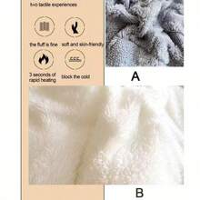 Frazada Matrimonial 230*200cm, Manta Suave y Acogedora, modelo Oruga, Cobertor Cómoda Para Todas Las Estaciones, Queen size tambien se puede usar, Adecuado Para Regalos De Navidad y Año Nuevo - Lila Púrpura - Ver 4