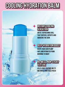 MISSLYN-GLACE Facial Moisturizing Balm, Moisturizing Balm, Hydrating Moisturizer, Moisturizing Multi-Action Balm Stick, All-In-One Moisturizer, Nourishes Skin, Hydration Anytime, Anywhere, Travel Size Graduation Day Holiday Summer Autumn, Portable Hydration, Glowing Skin Care, Face And Body, Under Eyes, Moisturizing Moisturizer Stick, Fast Refreshing Moisturizer - #01 Bạc hà mát lạnh - Xem 3