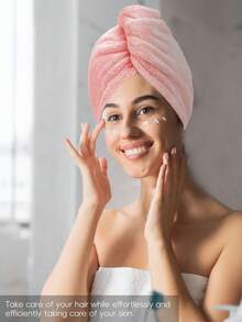 1 pezzo Fascia per capelli in fibra ultrasottile, fascia per capelli bagnati, asciugamano per capelli asciutti, adatta per donne con capelli ricci per prevenire l'effetto crespo (blu, grigio, rosa) - Cuffia per capelli asciutti, Capelli, Viaggio, Prodotti per capelli, Accessori per capelli, Articoli per capelli, Barbiere, Accessori da barbiere, Barberia, Attrezzatura per parrucchieri