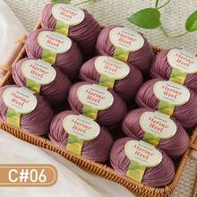 2 Packs, 600g, Merino Knitted Yarn, For Knitting Sweaters, Cardigans, Hats, Gloves, Scarves, Vests, Handmade Yarn Balls, Multi-Pack Knitted Yarn, Gift, Mother's Day Gift, Multiple Color Options, Handmade Knitted Yarn, Warm Yarn Balls, Soft & Comfortable Knitted Yarn - 12 Balls Of Wool Green Label - View 43