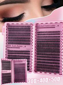 392 pezzi/28 file Grappoli di ciglie manga, grappoli di ciglie manga, estensioni di ciglie a grappolo anime, ciglie a grappolo dall'aspetto naturale, grappoli di ciglie da fata, ciglie individuali manga per principianti, disponibili in 640/448/576/570/544/560/240/184/120 pezzi
