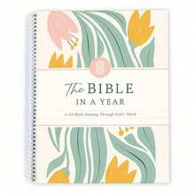 52-Week Bible Study Plan For Women - "A Wonderful Year In The Bible" Theme, Daily Schedule With Verses, Yearly Study Guide, School Supplies, Back-To-School