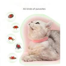 1PCS Pet Cat Dog Flea Collar Lice Mosquito Hate Smell Collar Kangtai Collar, Pet Mosquito Repellent Collar, Dog Stuff, Dog Collar, Cat Stuff, Collars - Random - View 1
