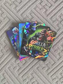 100 Pieces Mylar Bags, 3.5g Mylar Bags, Plastic Bags, Reusable Zipper Bags, Candy Bags, Gummy Bags, Casual Bags, Storage Bags For Event Parties, Great For Packaging Fun Props - 10 Random Styles Assorted Pack