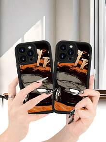 Selected SimplicityCar Art Phone Case-High end | Elegant | Yellow resistant and wear-resistant | Scratch resistant and drop resistant | Wholesale of phone cases - UV printing for  17/16/ - Negro - Ver 8