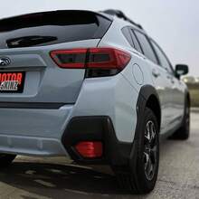 Tinte ahumado de vinilo precortado para luz trasera Subaru Crosstrek 2018 - 2022 3. Seal de y marcha atrs, 20 humo oscuro - 20% Humo Oscuro - Ver 3