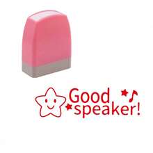 English Teacher's Comment Reward Seal, Teacher's English Encouragement And Commendation Medal, Primary School Student Teaching Seal