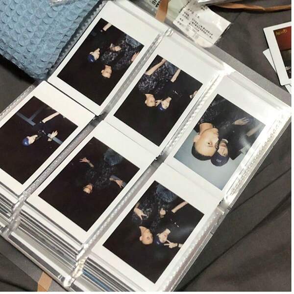 1pc 3-Inch 240-Card 120-Card 84-Card Instant Camera Photo Album, Train & Movie Ticket Holder, Idol Card, Photo & Postcard Collection Book