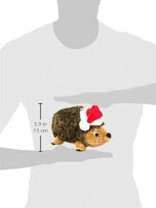 Outward Hound, Hedgehogz Plush Dog Toy, Medium - 假日刺猬 - 查看 8