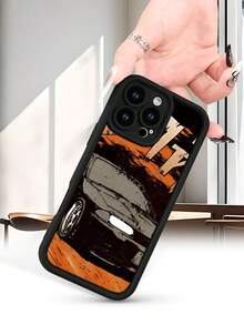 Selected SimplicityCar Art Phone Case-High end | Elegant | Yellow resistant and wear-resistant | Scratch resistant and drop resistant | Wholesale of phone cases - UV printing for  17/16/ - Negro - Ver 4