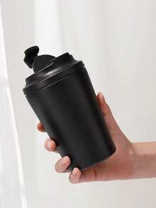 1 件 350 毫升不锈钢双层咖啡/牛奶/饮料杯，旅行/办公杯