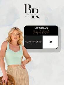 Cropped Alça Grossa Tricô Feminina Decote V Lisa Moda Blogueira Verão Tricot